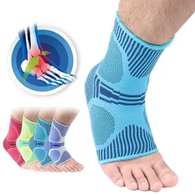 2-Pack: Ankle Support Brace Compression Breathable