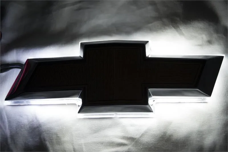 2010-13 Chevrolet Camaro Illuminated Bowtie Emblem - White LED - Fits 14-15 ZL1