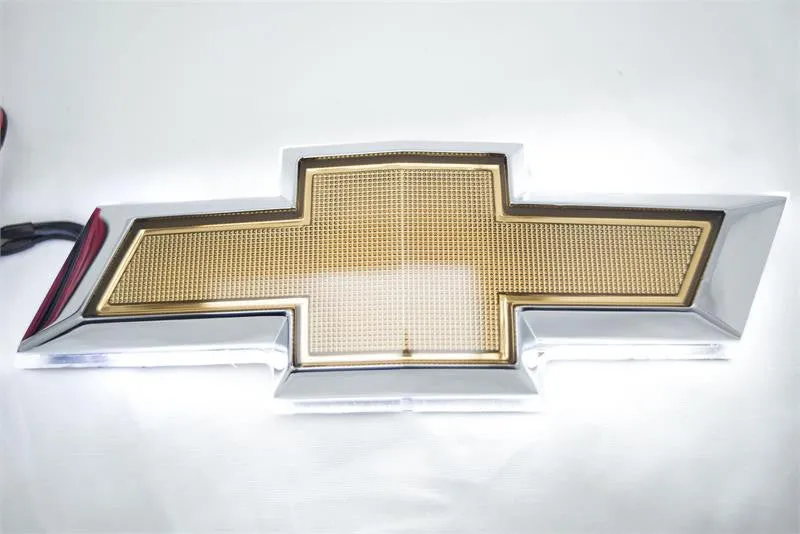 2010-13 Chevrolet Camaro Illuminated Bowtie Emblem - White LED - Fits 14-15 ZL1