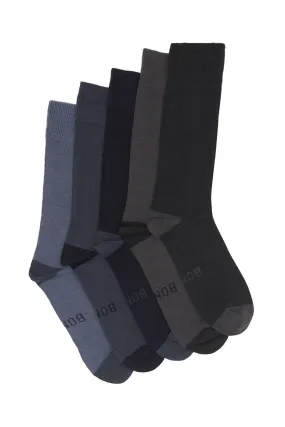 30 Pairs X Mens Bonds Business Crew Multi Bamboo Socks