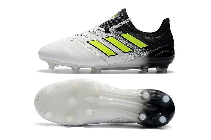 Adidas ACE FG Soccers Shoes White/Black/Green