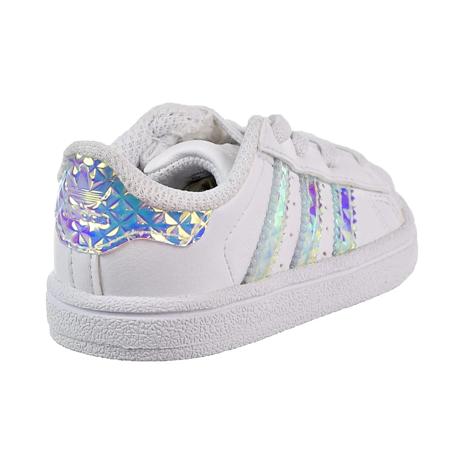 Adidas Superstar EL Toddler's Shoes Cloud White/Cloud White/Cloud White