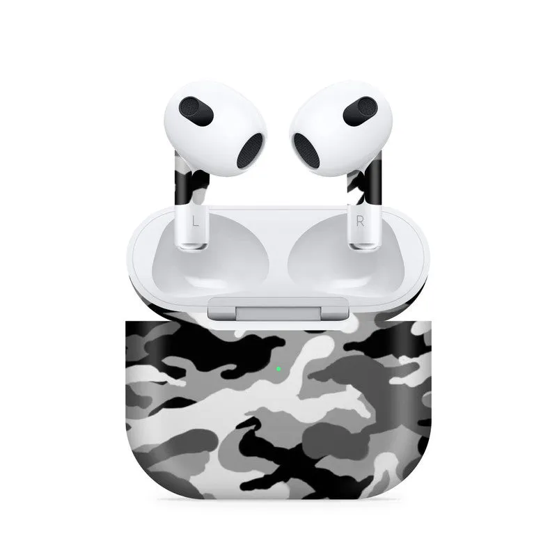 Airpods 3 Grey Camo Skin