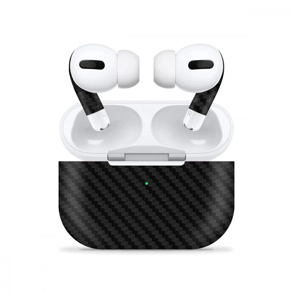 Airpods Pro Black Carbon Skin