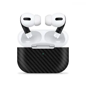 Airpods Pro Black Carbon Skin