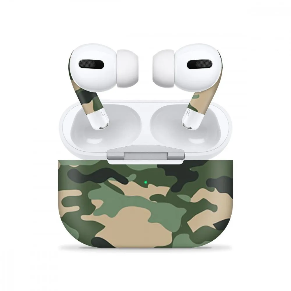 Airpods Pro Green Camo Skin