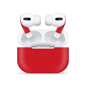 Airpods Pro Matte Red Skin