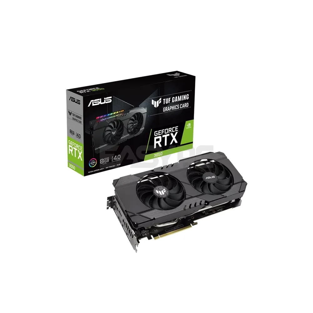 ASUS TUF NVIDIA® GeForce RTX 3050 OC Edition 8GB GDDR6 128bit