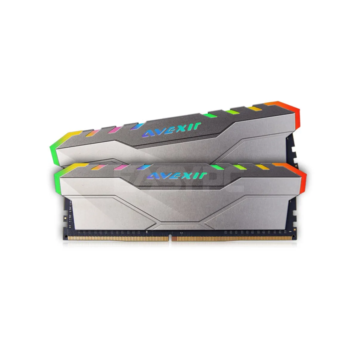 Avexir  Core 2 16gb 2x8 3200mhz Ddr4 2c2c RGB Memory Light Gray