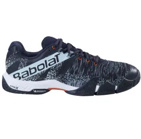 Babolat Movea Padel Shoes (Black/Light Blue)