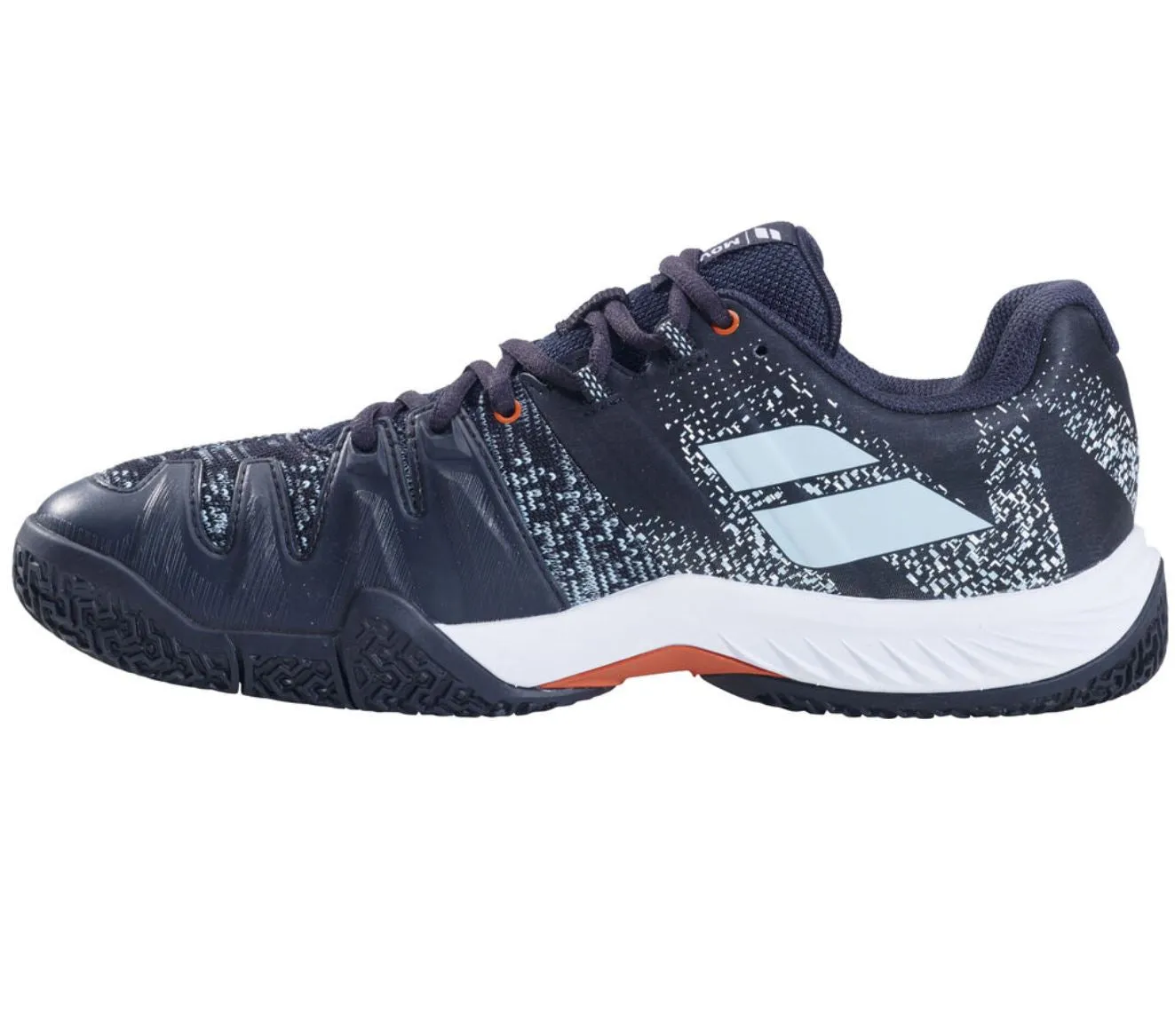 Babolat Movea Padel Shoes (Black/Light Blue)