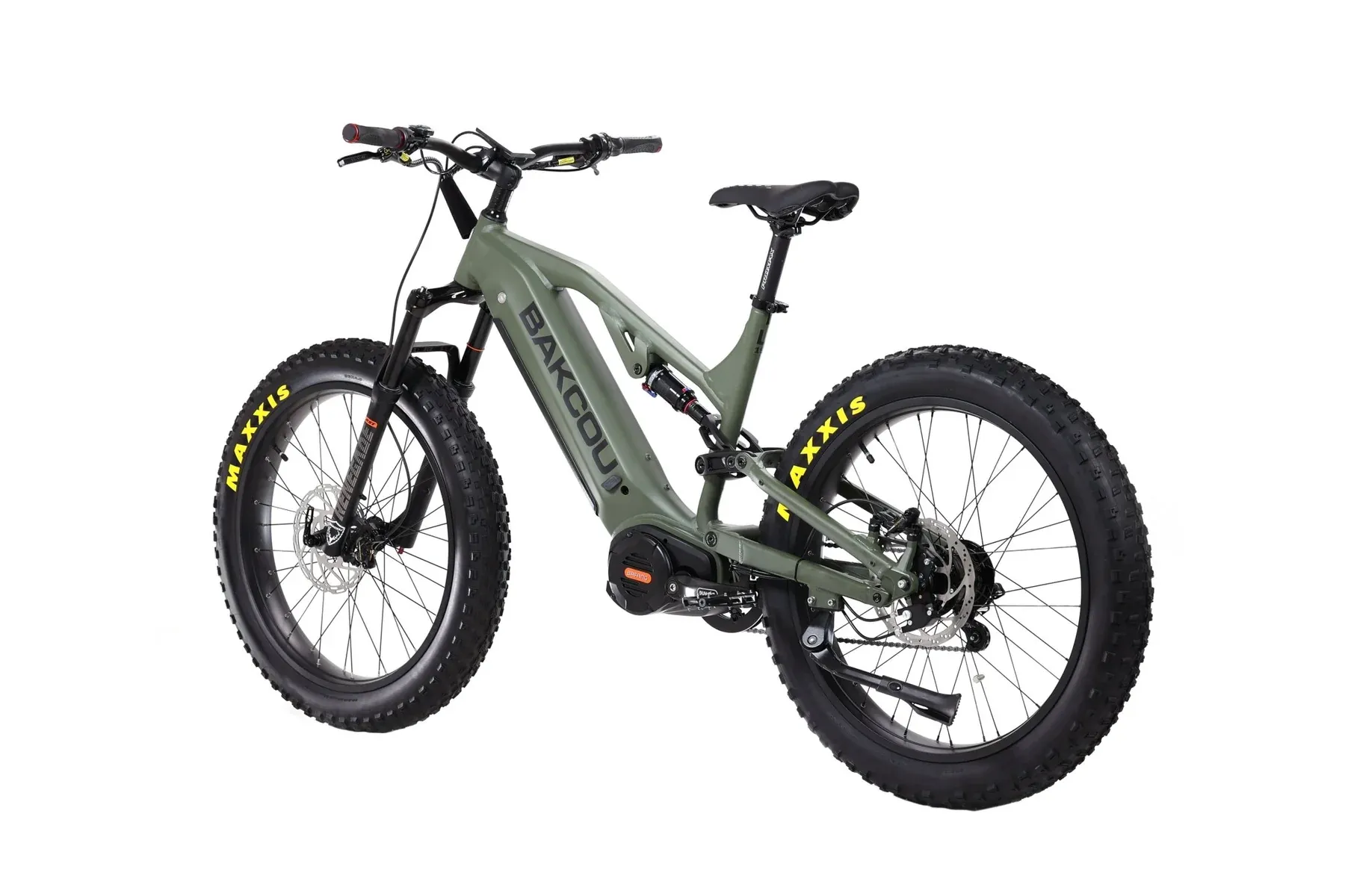 Backuo Scout Jäger: Full Suspension Fat Tire eBike