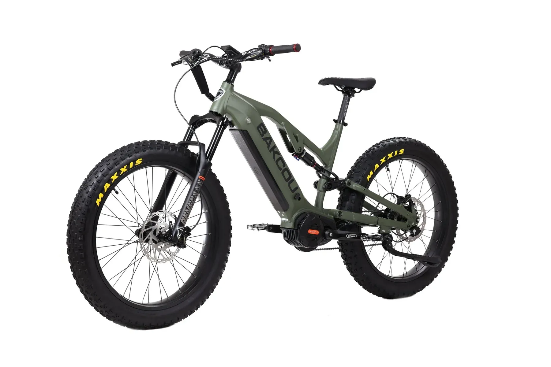 Backuo Scout Jäger: Full Suspension Fat Tire eBike