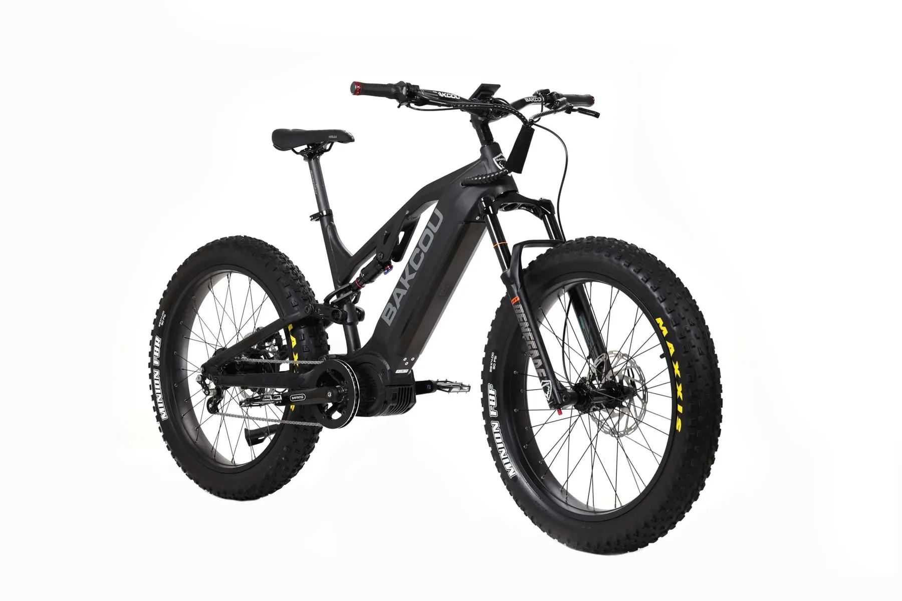 Backuo Scout Jäger: Full Suspension Fat Tire eBike