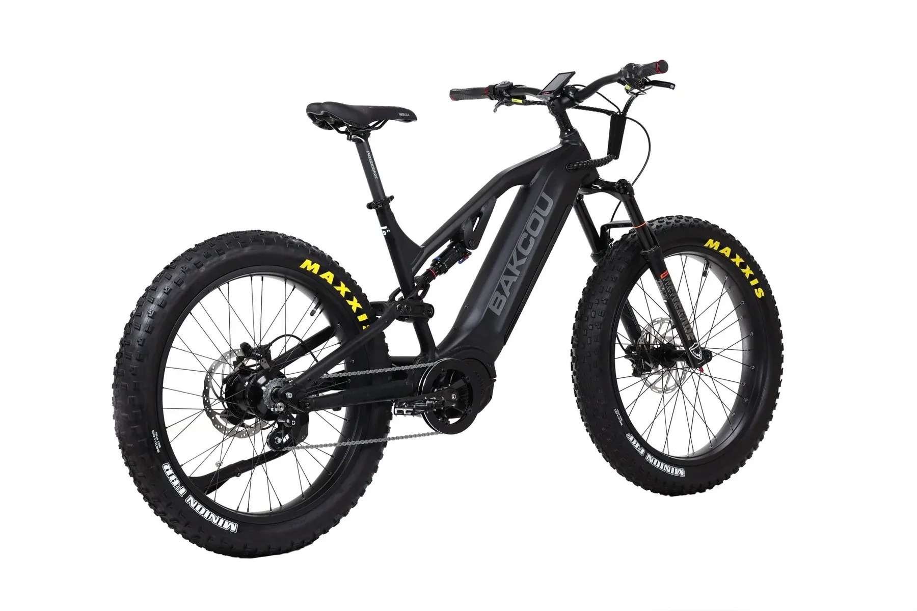 Backuo Scout Jäger: Full Suspension Fat Tire eBike