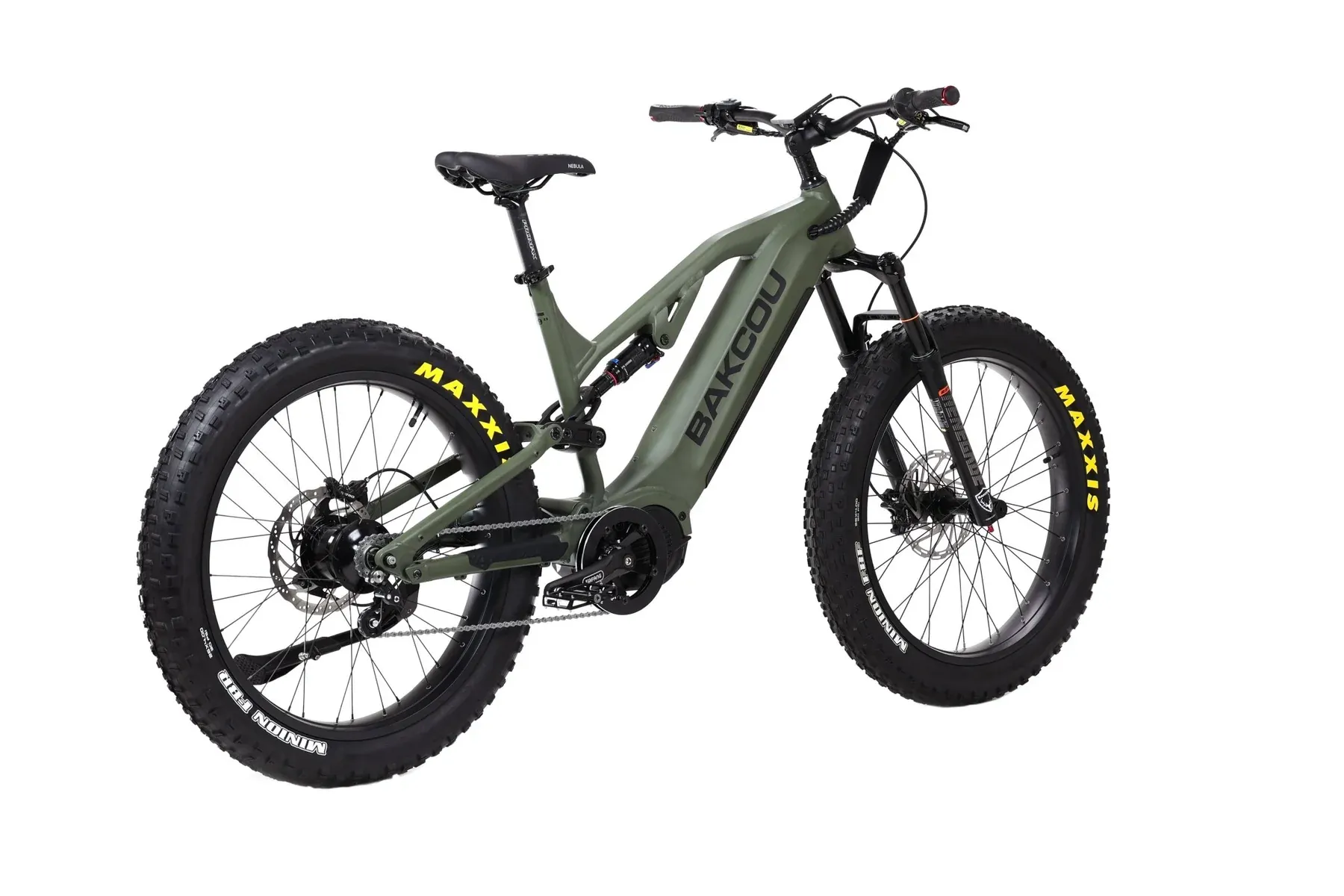 Backuo Scout Jäger: Full Suspension Fat Tire eBike