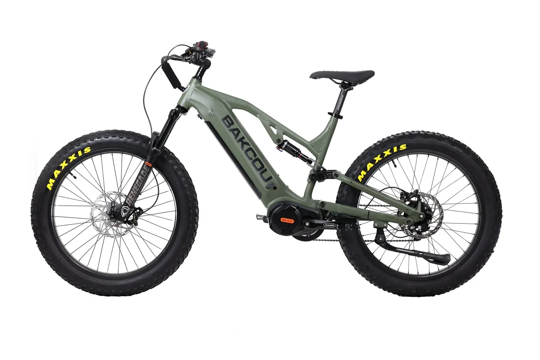 Backuo Scout Jäger: Full Suspension Fat Tire eBike