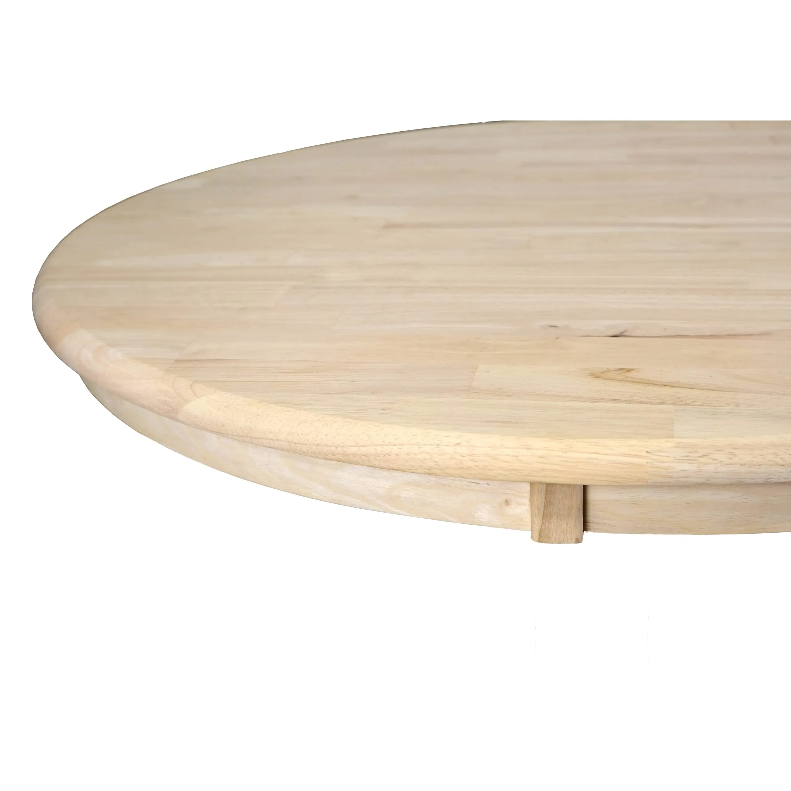 Bingltd - Unfinished Round Table Top (TTSizeStyle-RW-UNF)