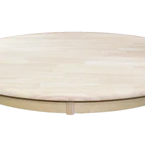 Bingltd - Unfinished Round Table Top (TTSizeStyle-RW-UNF)