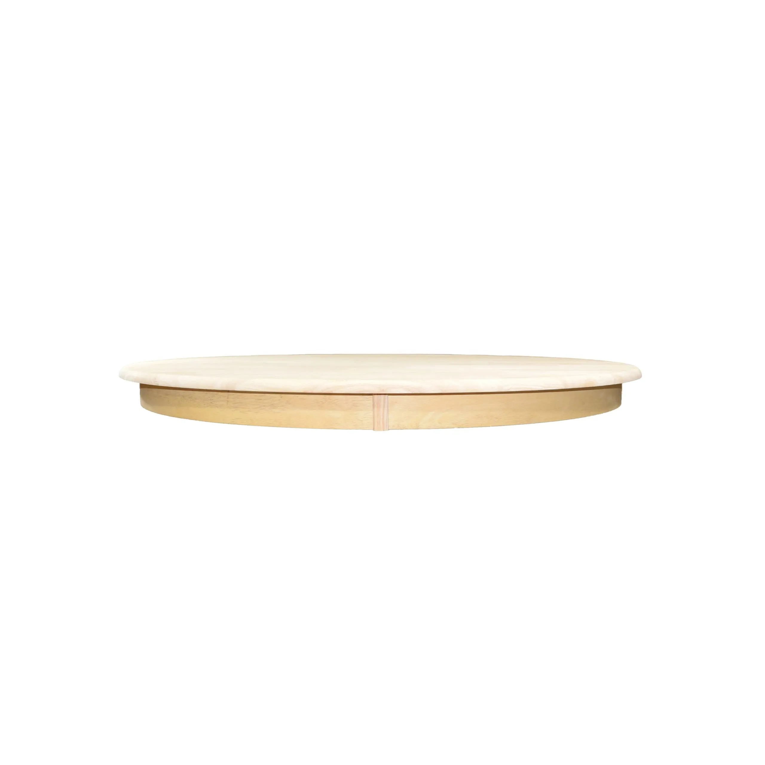 Bingltd - Unfinished Round Table Top (TTSizeStyle-RW-UNF)