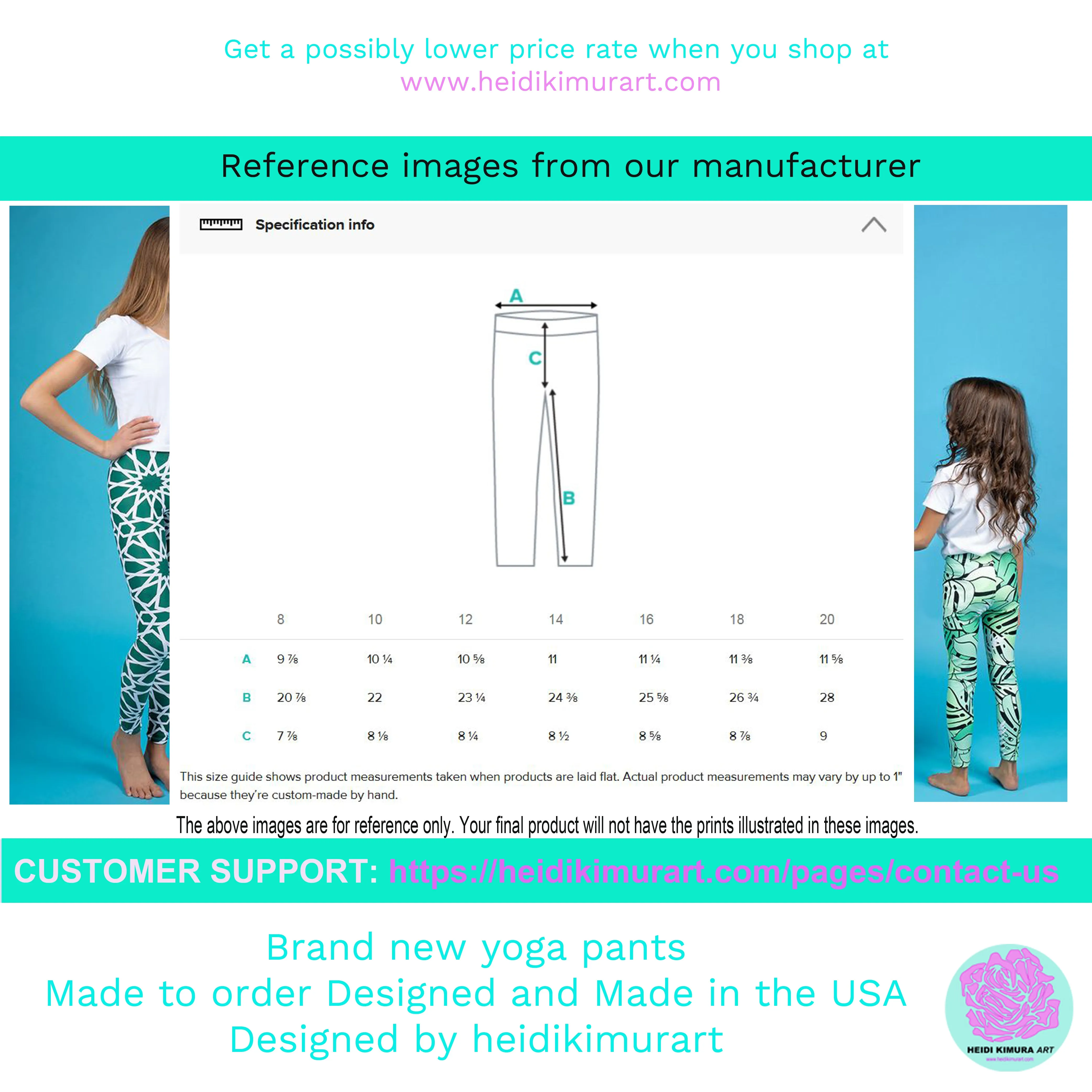 Blue Dots Print Youth Leggings, Polka Dots 38-40 UPF Unisex Long Tights- Made in USA/ EU