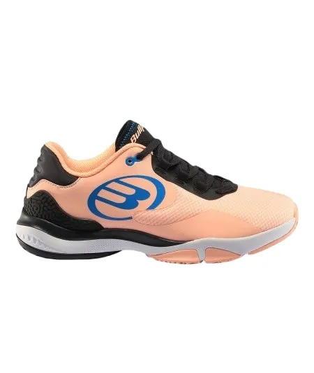 Bullpadel Flowhybrid Fly 22v Padel Shoes (Neon Salmon)