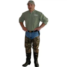 Caddis 2-Ply Hip Boots - Realtree Max-5