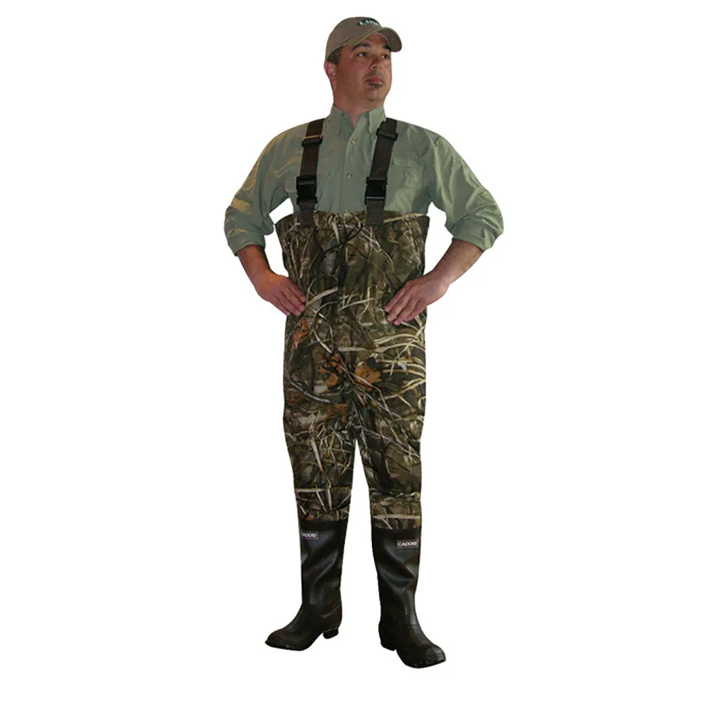 Caddis Mens Realtree Max-5 2-ply Chest Waders