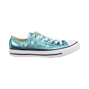 Converse Chuck Taylor All Star Metallic OX Mens Shoes Fresh Cyan/Black/White