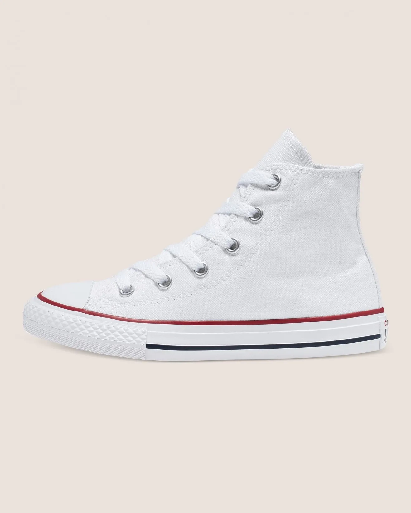 CONVERSE Chuck Taylor All Star Youth Hi Shoe - White