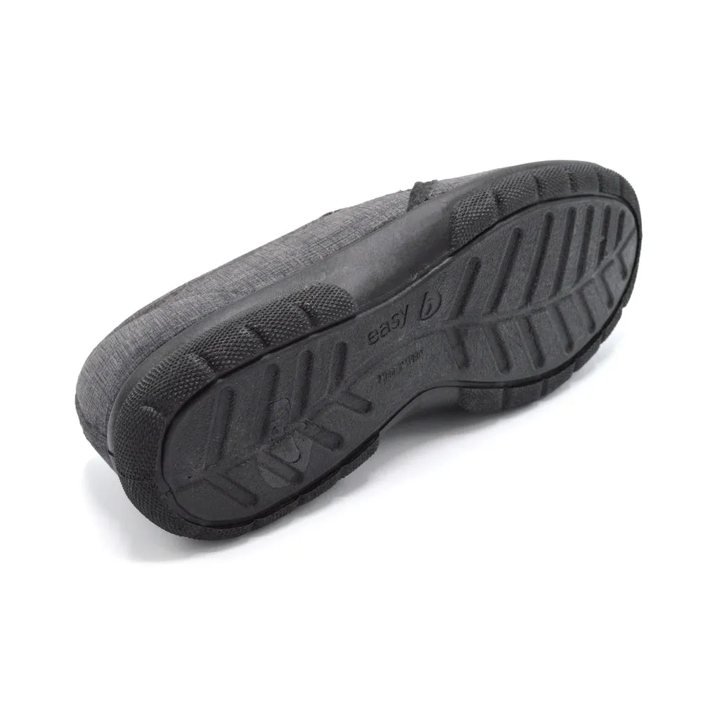 DB Kendal - Men's Extra Wide House Shoe - 2V and 6V Width Fittings - Grey