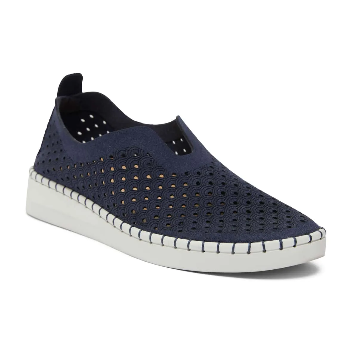 Dot Sneaker in Navy