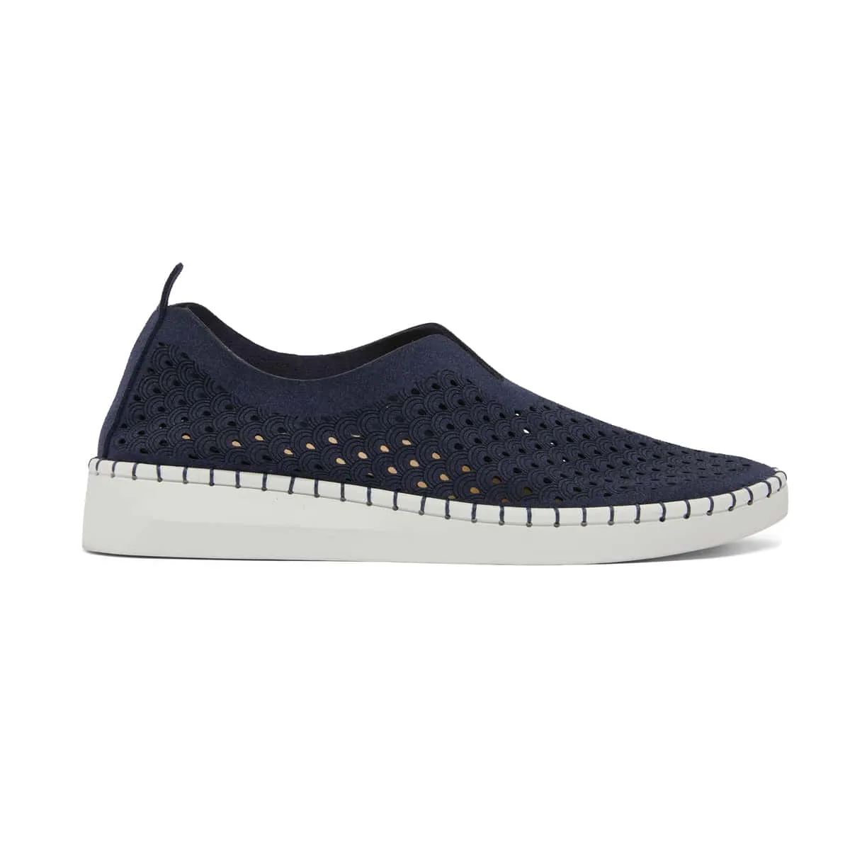 Dot Sneaker in Navy