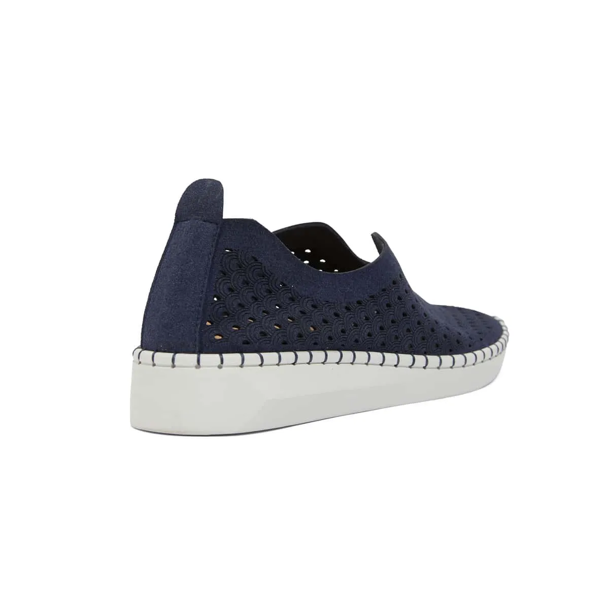 Dot Sneaker in Navy