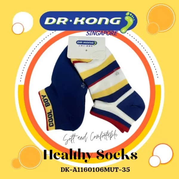 DR.KONG HEALTH SOCKS DK-A1160106-MUT-35(RP : $15.90)