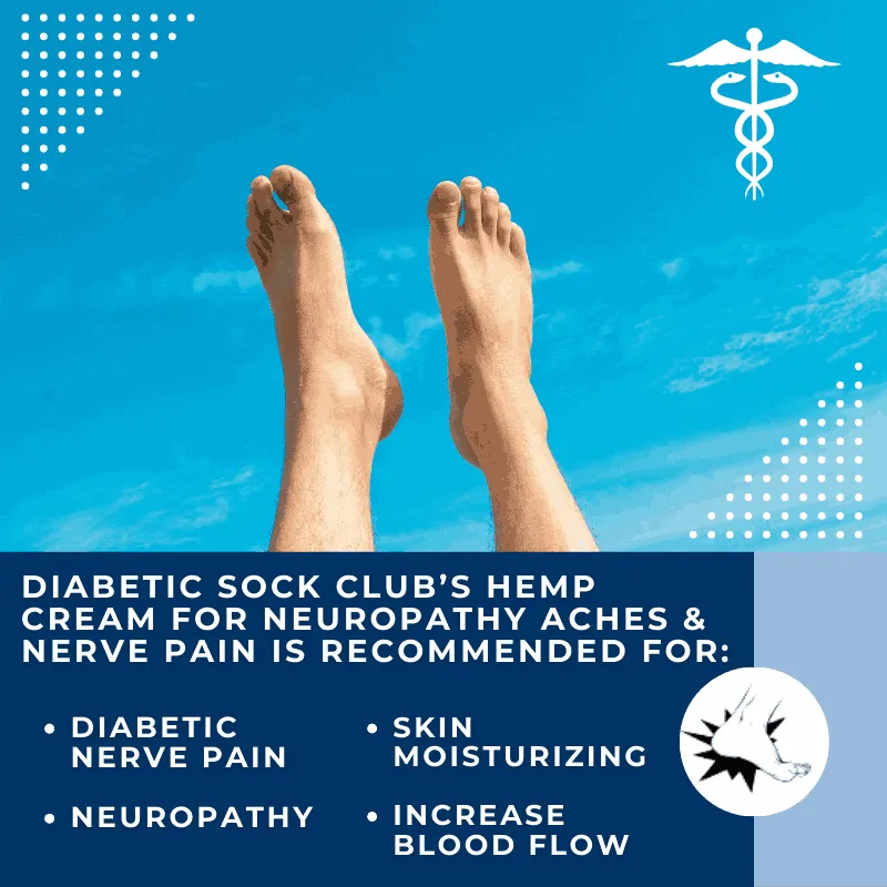 DSC Hemp Cream For Neuropathy Aches & Nerve Pain (Peppermint)