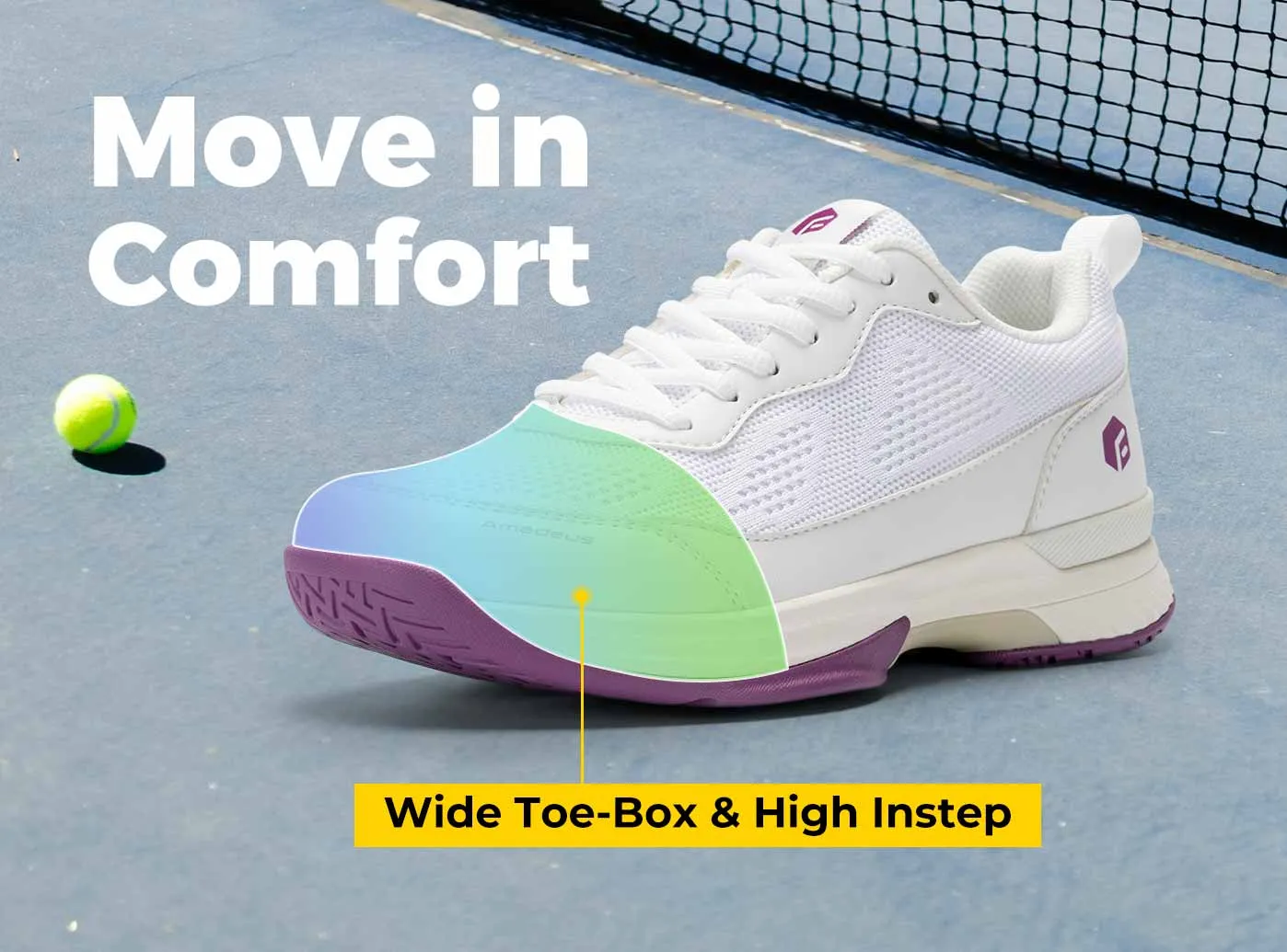 FitVille Women's Court Tennis Amadeus V2