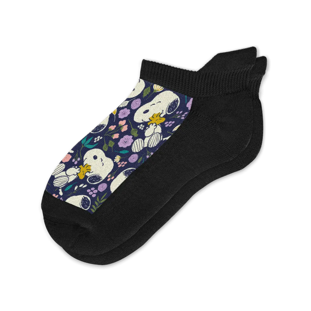 Flower Friends Ankle Diabetic Socks