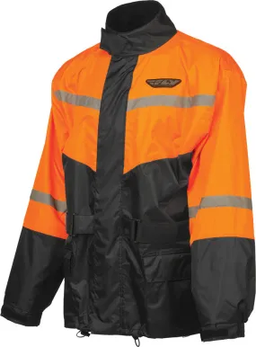 FLY RACING 2-PIECE RAIN SUIT BLACK/ORANGE 2X #6016 478-8016~6