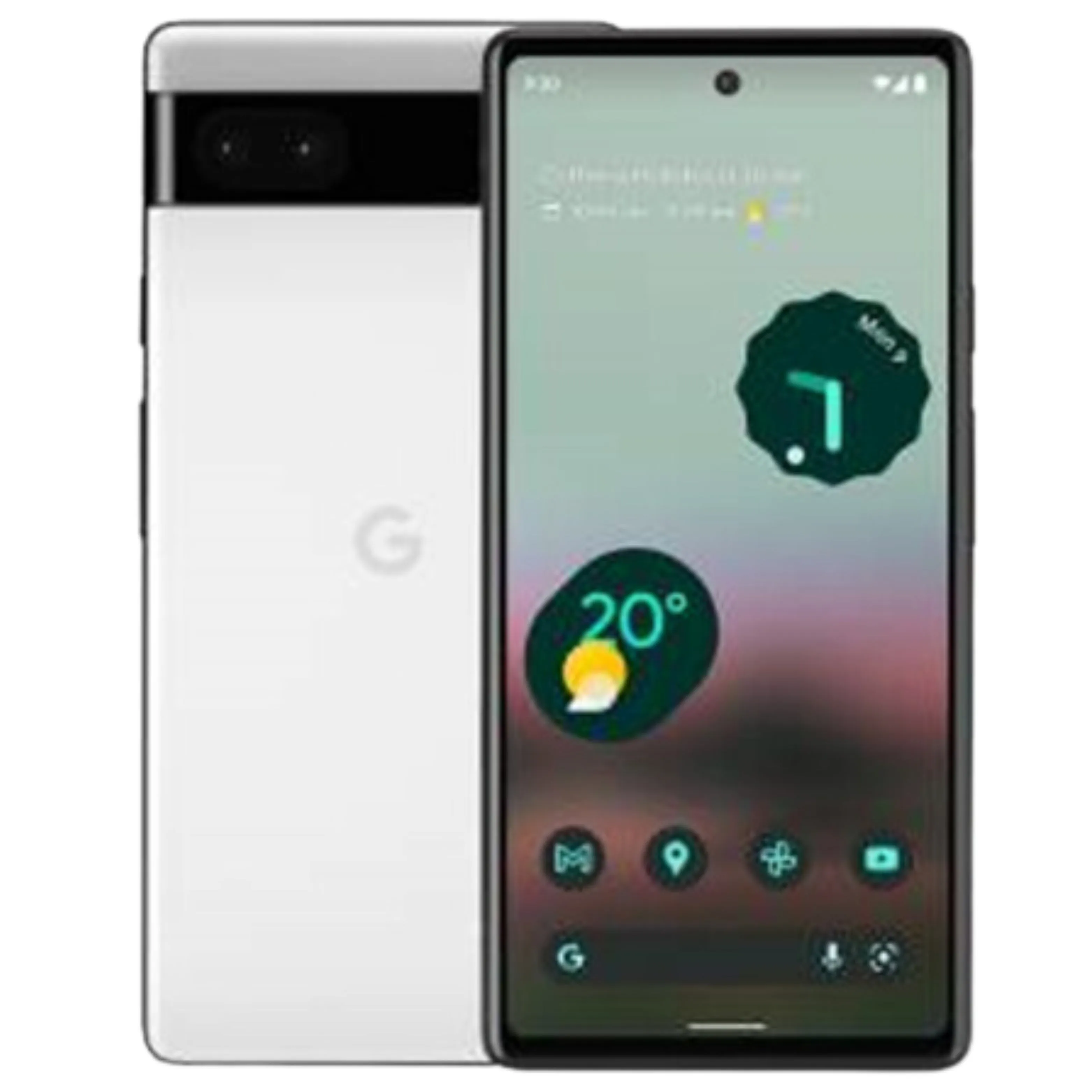 Google Pixel 6A 128GB 6GB RAM 5G Chalk (Refurbished)