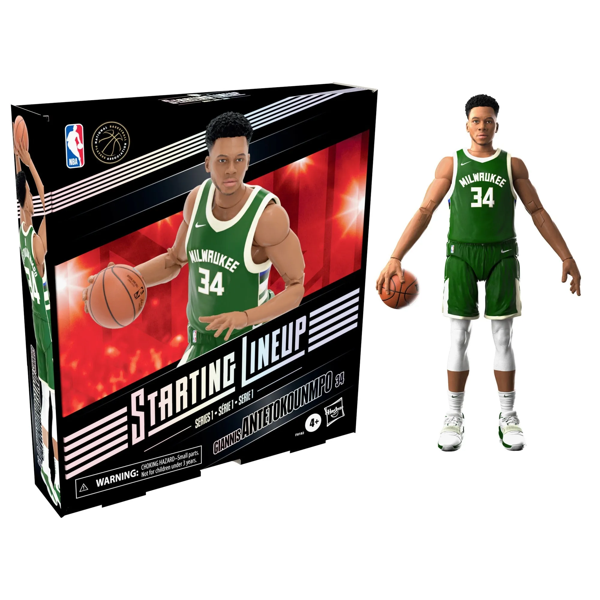 Hasbro Starting Lineup NBA Series 1 Giannis Antetokounmpo Figure