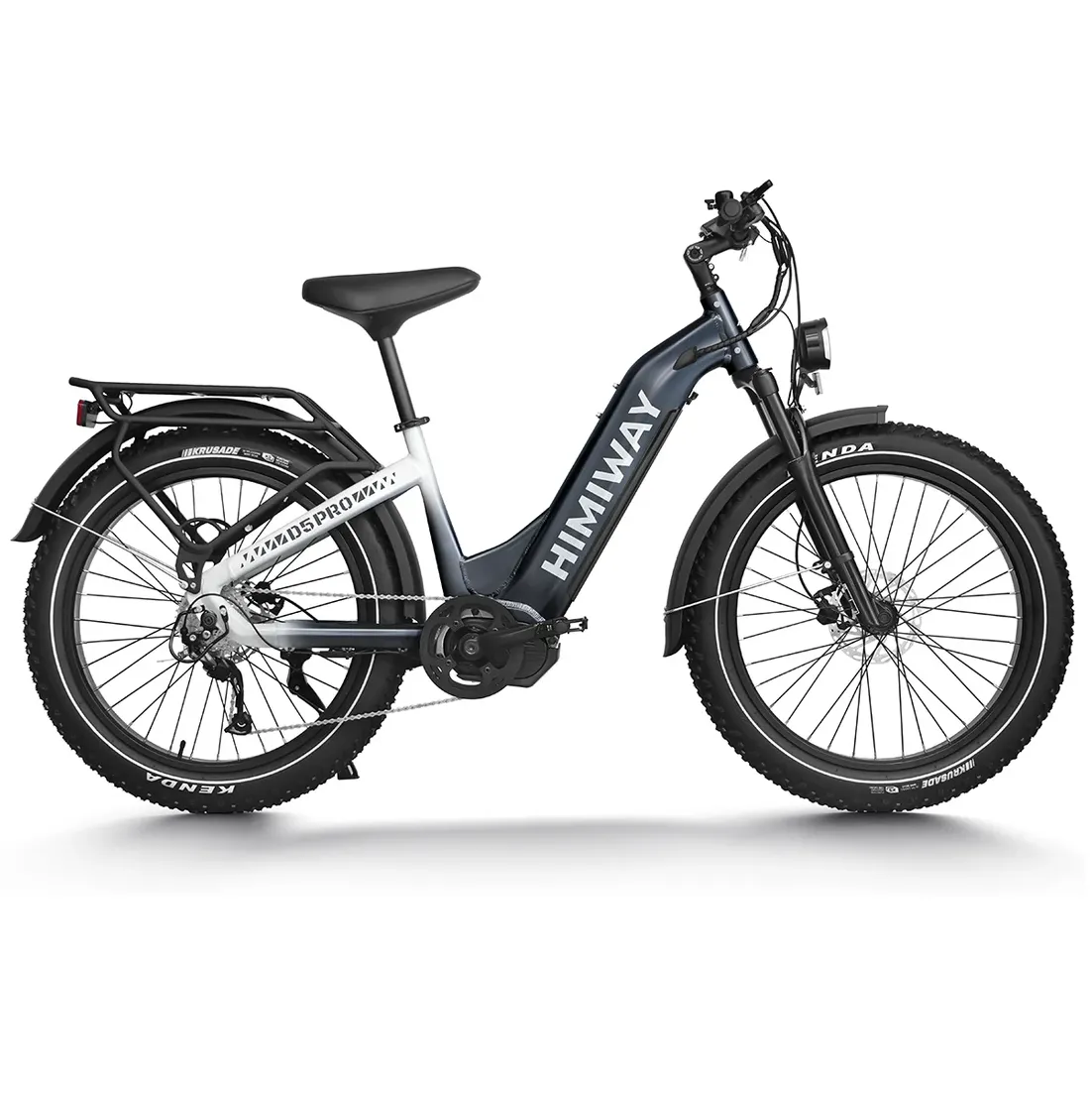 Himiway 500W 48V D5 Pro ST Premium All-Terrain Mid-Drive Fat Tire Step-Thru Electric Bike