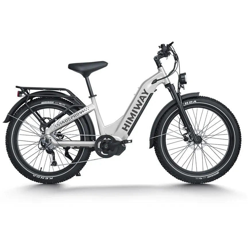 Himiway 500W 48V D5 Pro ST Premium All-Terrain Mid-Drive Fat Tire Step-Thru Electric Bike