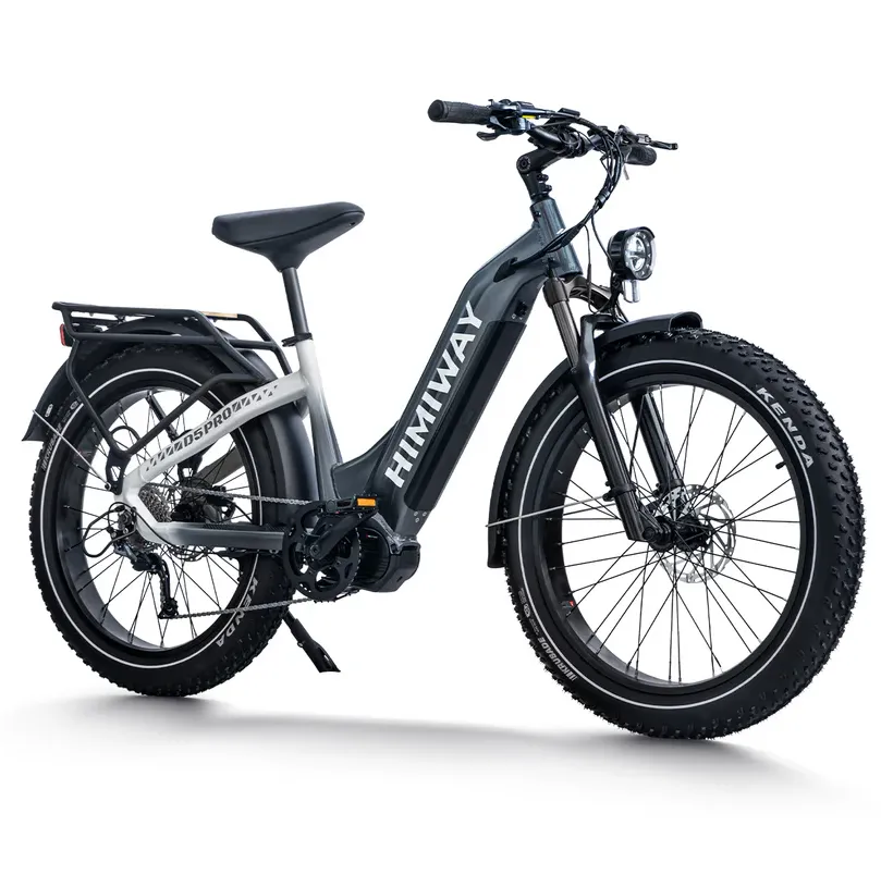 Himiway 500W 48V D5 Pro ST Premium All-Terrain Mid-Drive Fat Tire Step-Thru Electric Bike