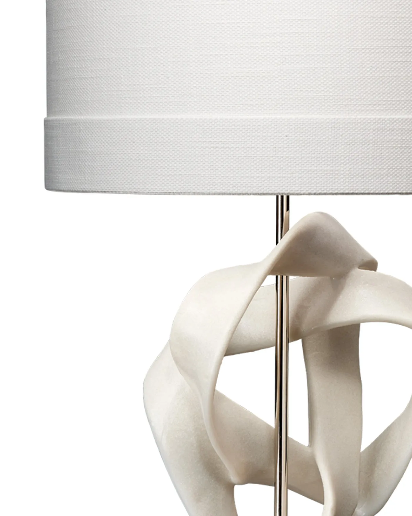 Intertwined Table Lamp - White