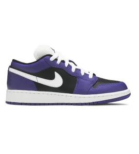 Jordan 1 Low 'Court Purple Black'