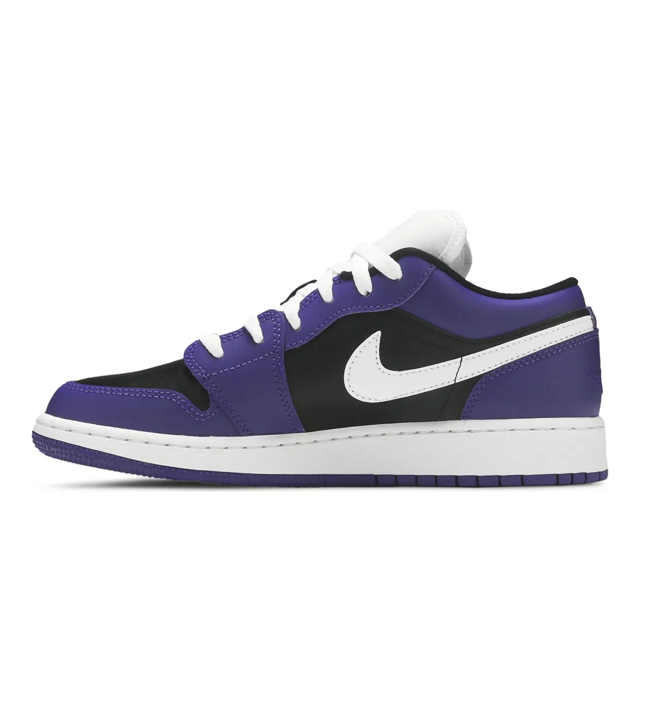 Jordan 1 Low 'Court Purple Black'