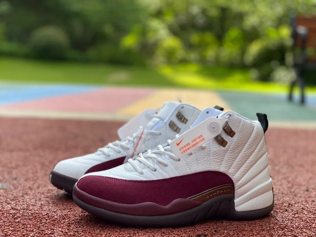 Jordan 12 Retro "Bordeaux and White"