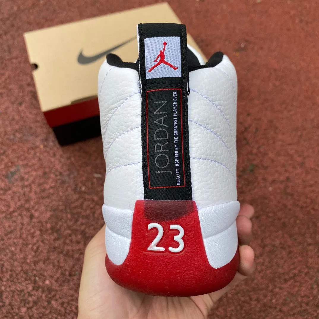 Jordan 12 Retro 'White/Varsity Red'