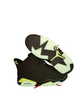 Jordan 6 Black and green